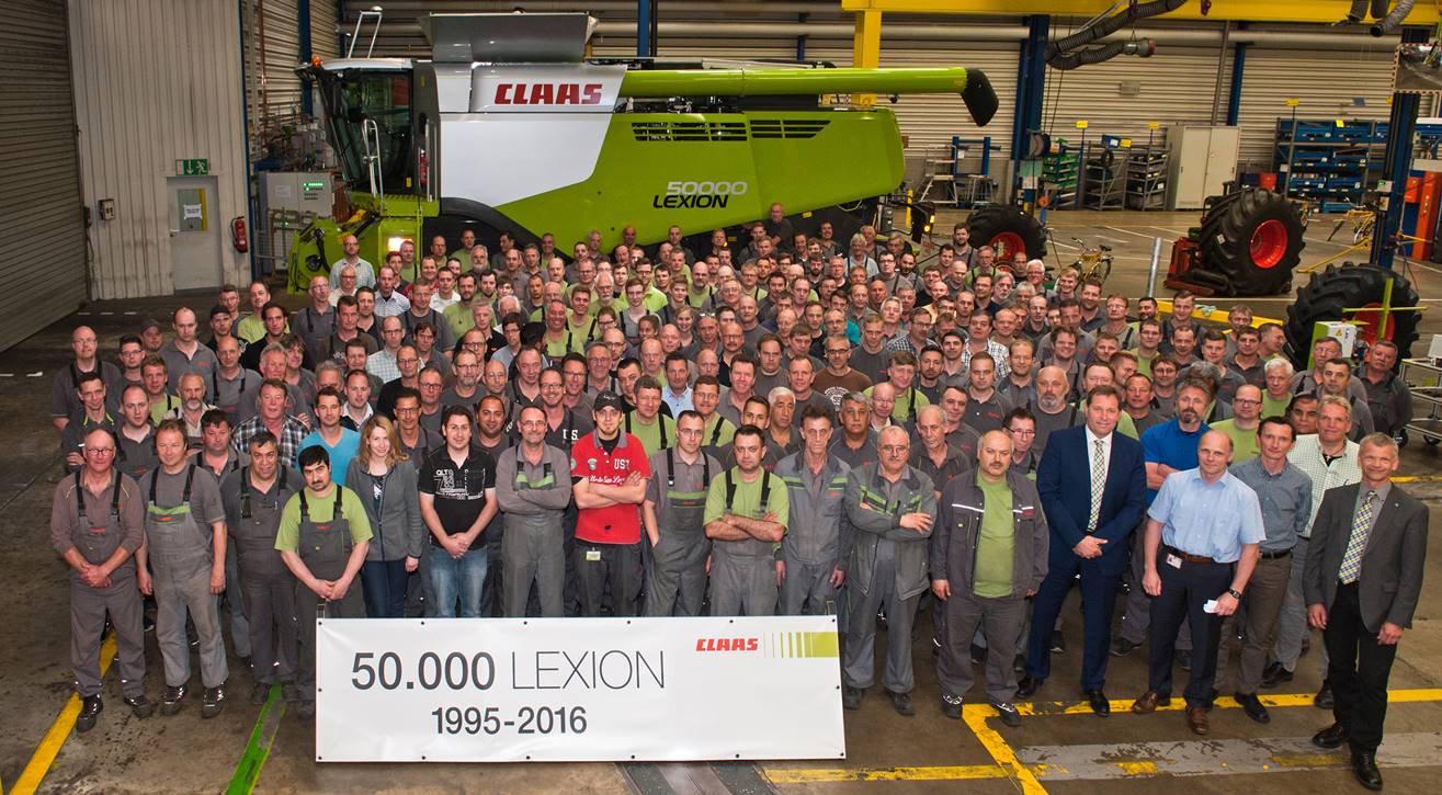 Kombajn Claas Lexion