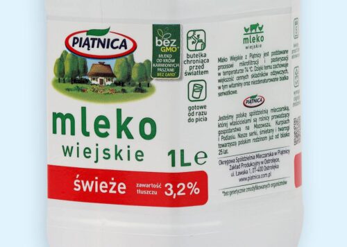 mleko bez GMO, OSM Piątnica, mleko, produkty mleczarskie, mleko Piątnica