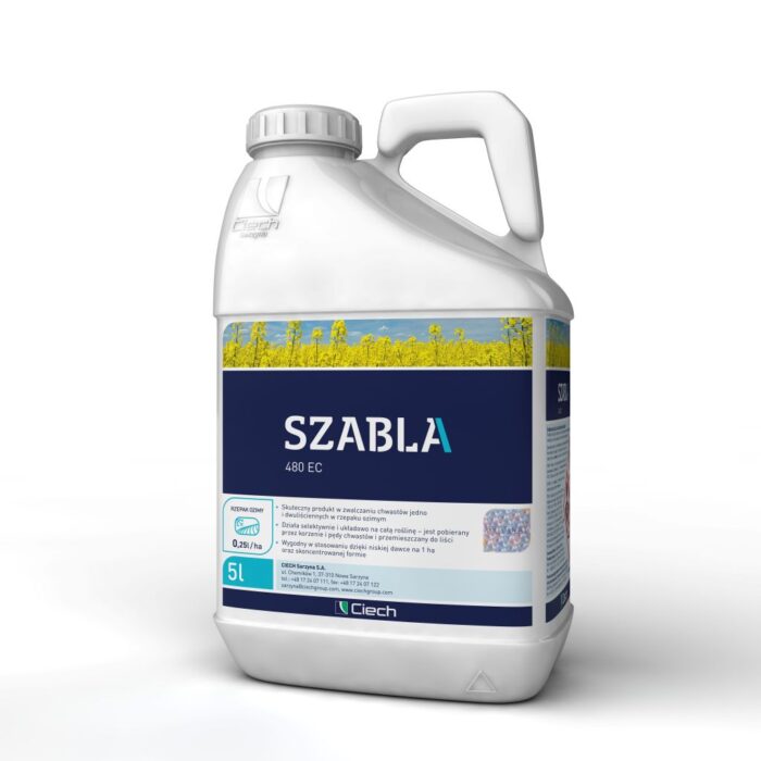 Szabla 480 EC, herbicyd, środek chwastobójczy, CIECH Sarzyna