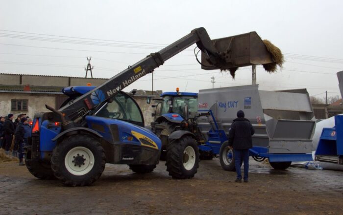 test wozów paszowych, Blattin, TMR