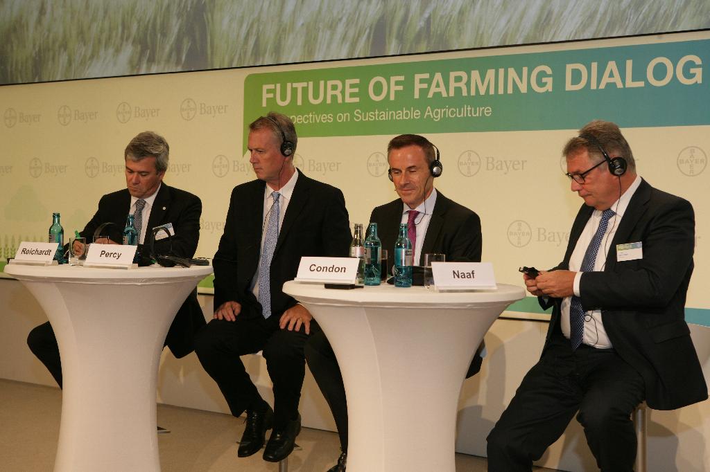 Future of Farming Dialog, Liam Condon, Bayer, BAYKOMM, Leverkusen