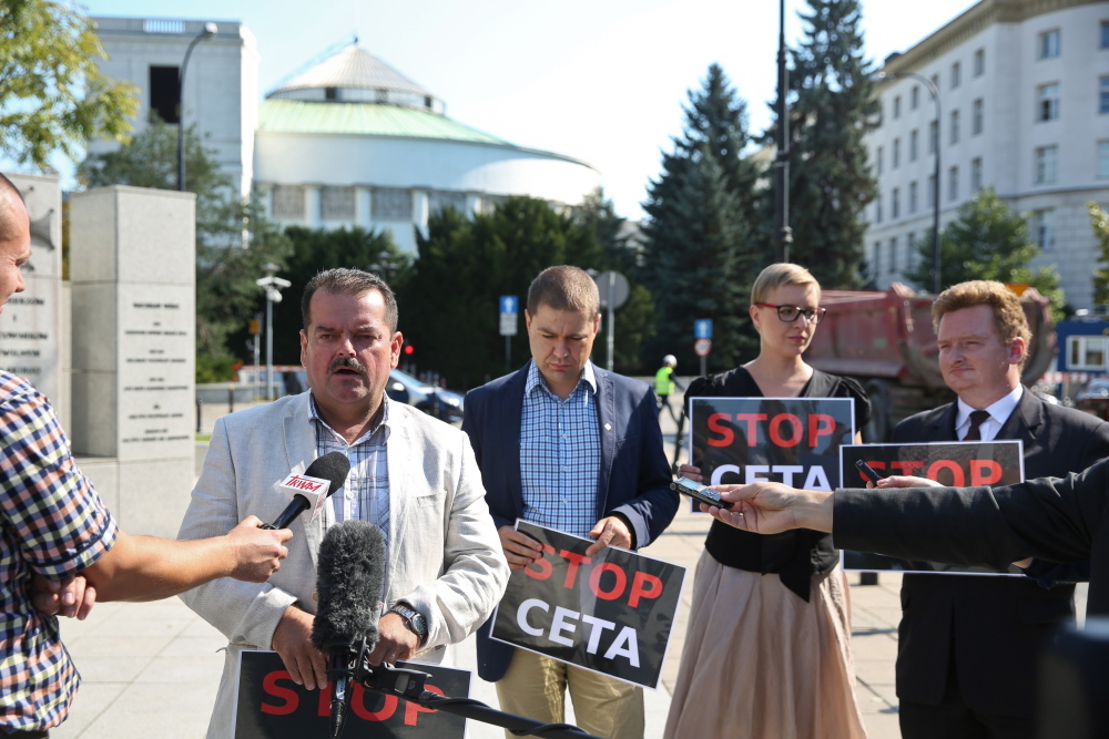 ceta, ue-kanada, umowa o wolnym handlu, OPZZ Rolników i Organizacji Rolniczych, sławomir izdebski