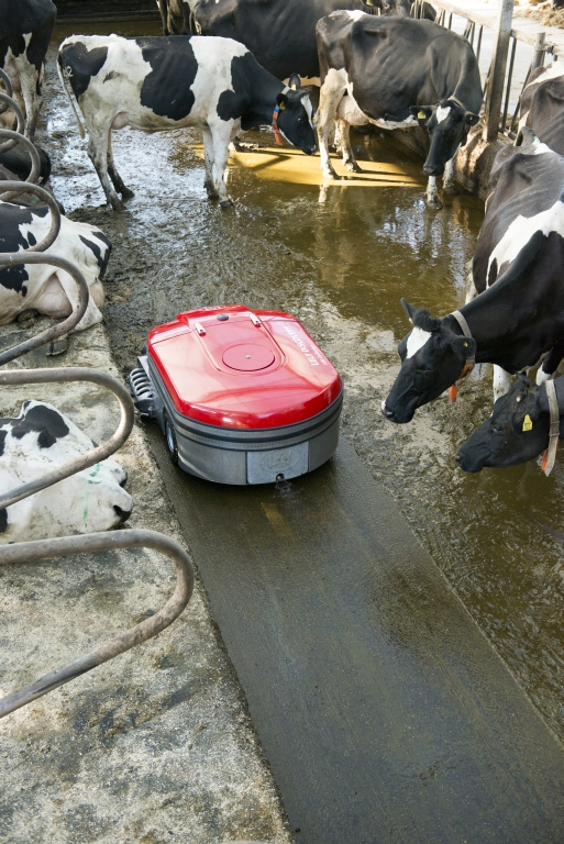 lely, Lely Discovery 120 Collector, odchody, obora