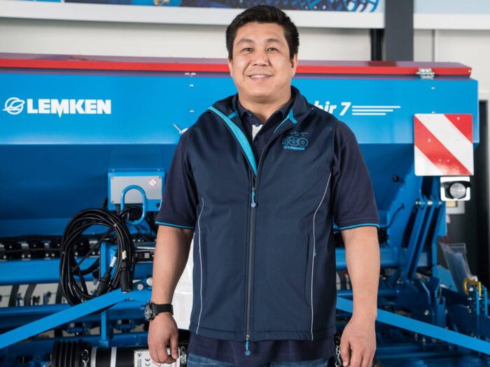 Edil Sujunbaev - nowy manager serwisu Lemken Europy Środkowej i Wschodniej