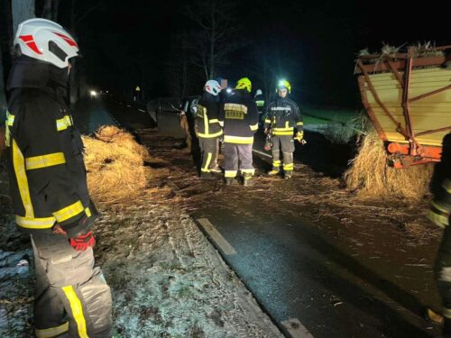 wypadek, straż pożarna