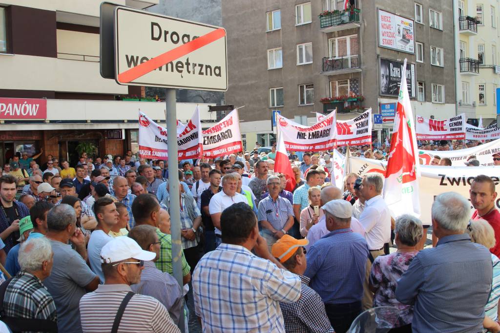 jabłka, ceny jabłek, sadownictwo, sadownicy, protest sadowników, Warszawa, MRiRW