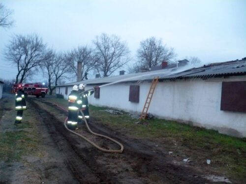 pożar, straż pożarna, bezpieczeństwo pożarowe, gospodarstwa rolne