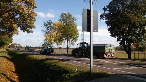 protest producentów trzody chlewnej, asf, blokowanie drogi