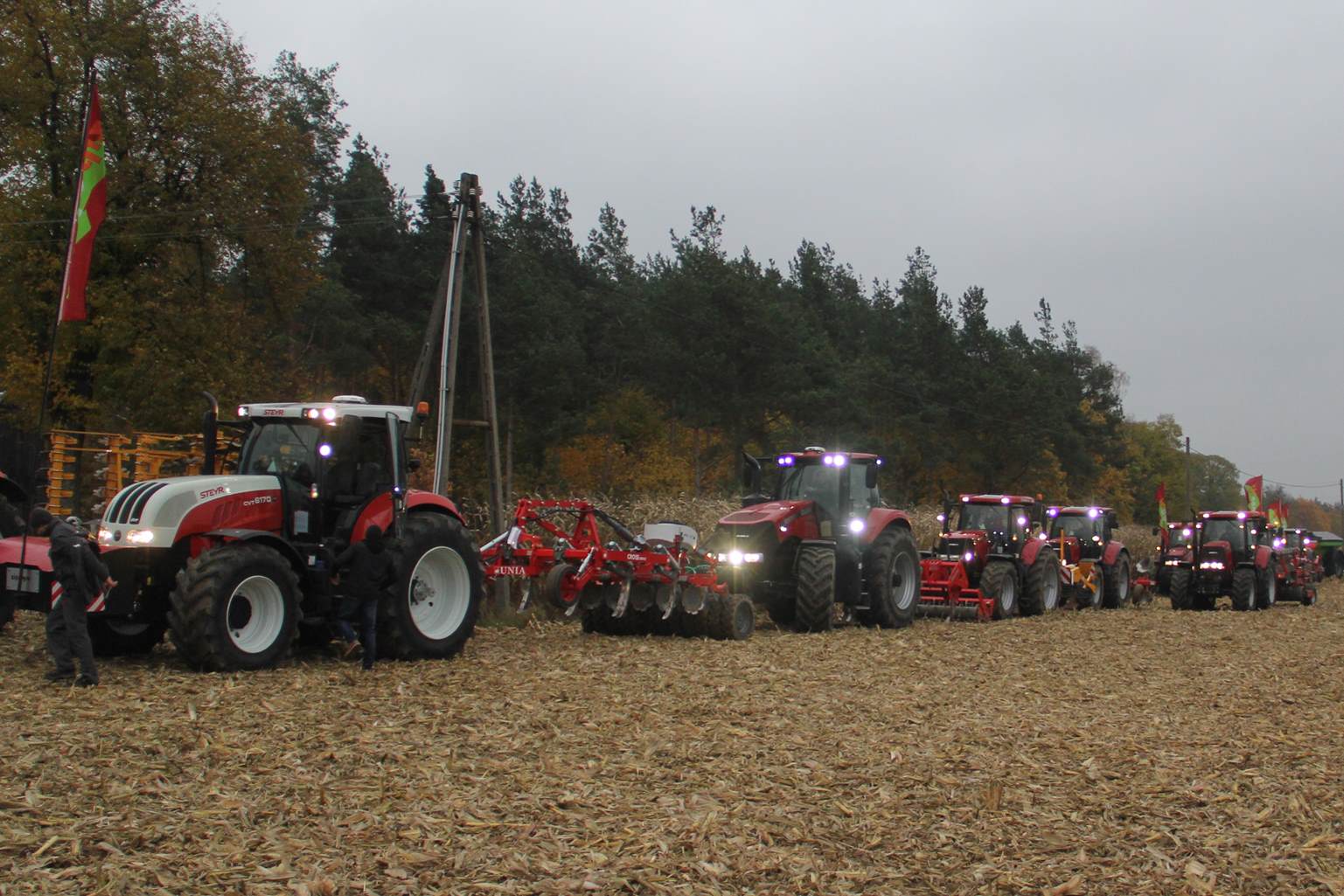 Zip Agro pokaz pracy ciągników