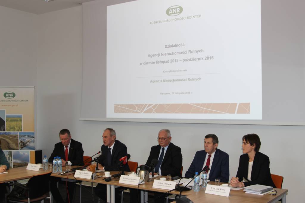 ANR, PiS, grunty rolne, Zbigniew Babalski, konferencja w ANR, ministerstwo rolnictwa