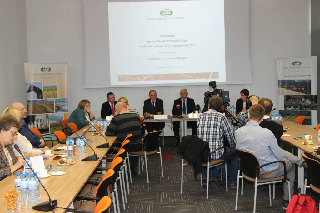 ANR, PiS, grunty rolne, Zbigniew Babalski, konferencja w ANR, ministerstwo rolnictwa