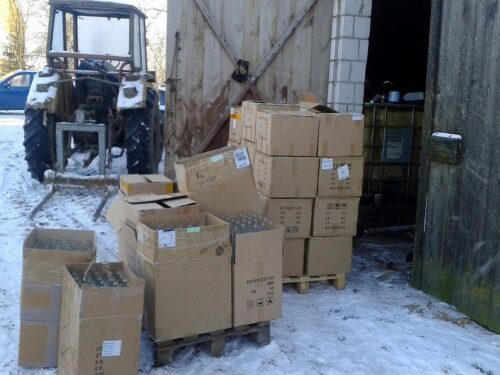 bimbrownia, podlasie, nielegalna produkcja alkoholu, służba celna, policja, Bargłów Kościelny