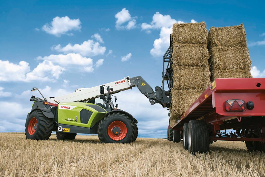 Ładowarki teleskopowe Claas Scorpion