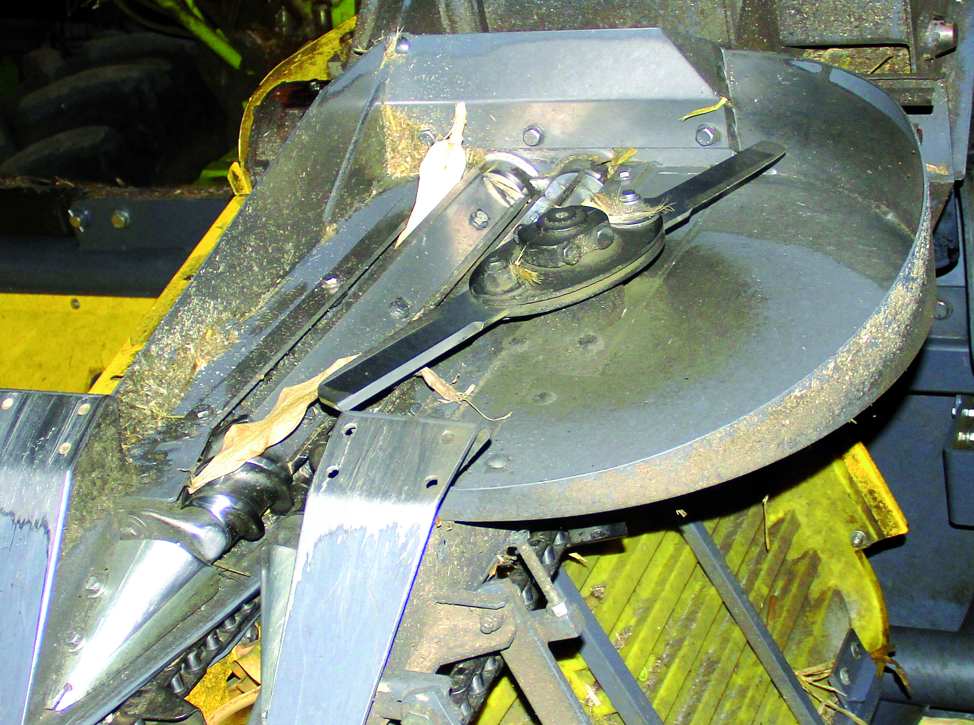 rozdrabniacz łodyg w przystawce Fantini