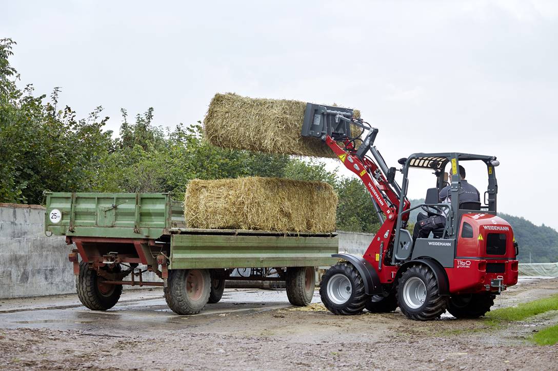Weidemann miniładowarka 1160 eHoftrac