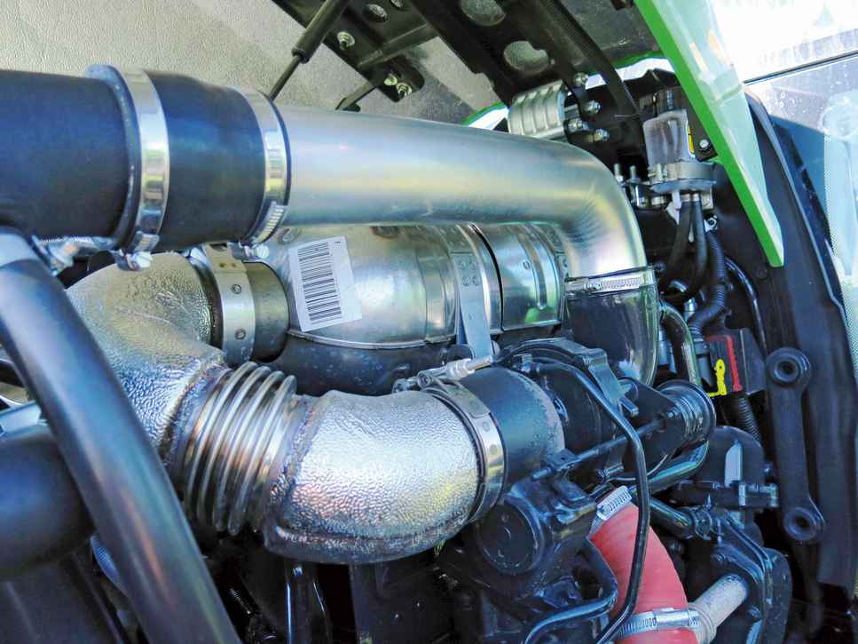 katalizator DOC w ciągniku Deutz-Fahr 5110