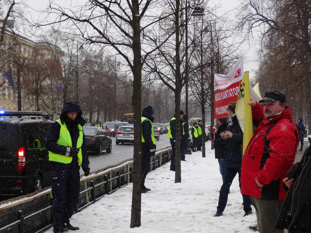 Protest, plantatorzy, Suedzucker, Warszawa