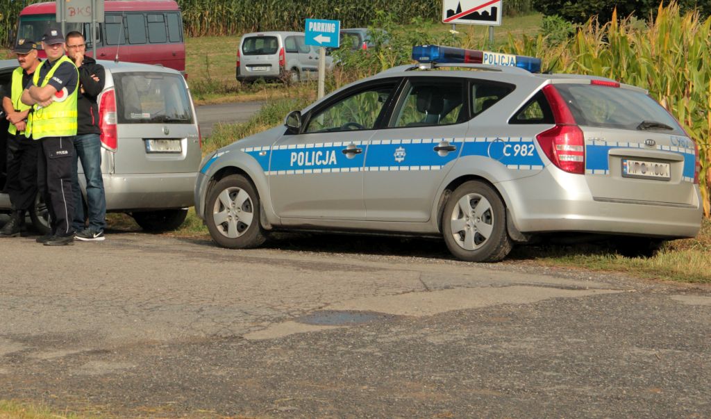 ptasia grypa, patrol policji,