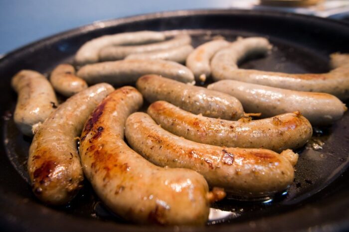 Kiełbasa biała parzona wielkopolska, kiełbasa, wielkopolska, unijny certyfikat jakości