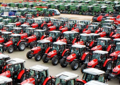 Korbanek, plac zamaszynami