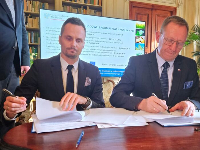 instytuty, instytuty naukowe, mrirw, resort rolnictwa, umowy, inwestycje, kpo
