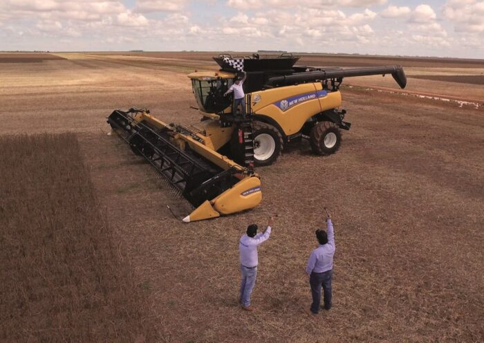 New Holland rekord soja