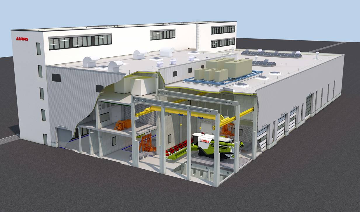 Nowe centum testowe Claas