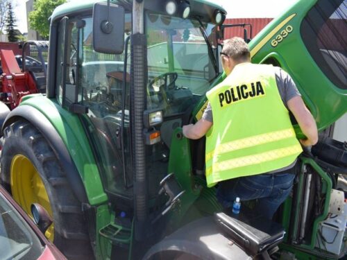 pomorze, pomorze zachodnie, policja, przestępczość, kradzież ciągników, ciągniki rolnicze