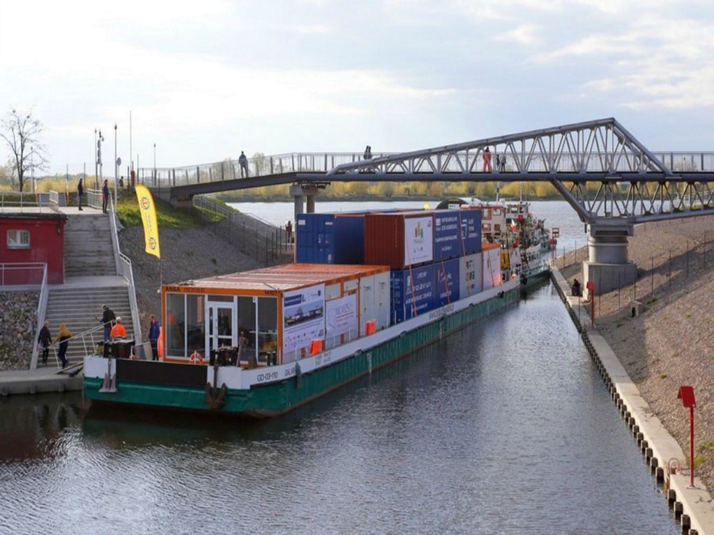 wisła, żegluga śródlądowa, transport wodny, projekt EMMA, kujawsko-pomorskie, piotr całbecki