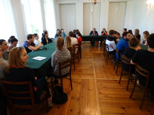 studenci WNE, RZD Żelazna, Edward Pawlik