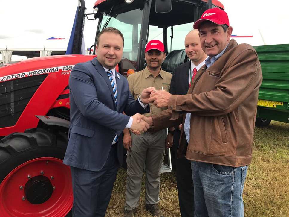 Zetor w Zambii