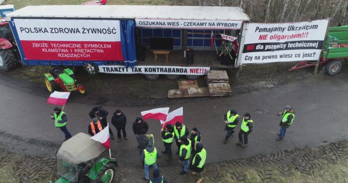 protest, oszukana wieś, protest rolników