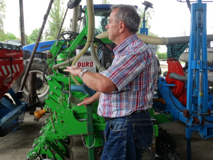 Wojciech Suwara, RZD Wilanów-Obory, agregat uprawowo-siewny