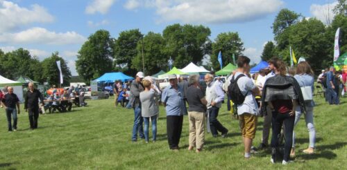 XX Dzień Otwartych Drzwi Instytutu Ogrodnictwa w Sadzie Doświadczalnym w Dąbrowicach, sadownictwo