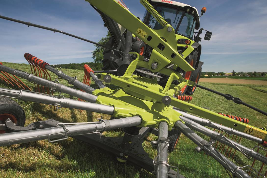 Claas poszerzył ofertę zgrabiarek