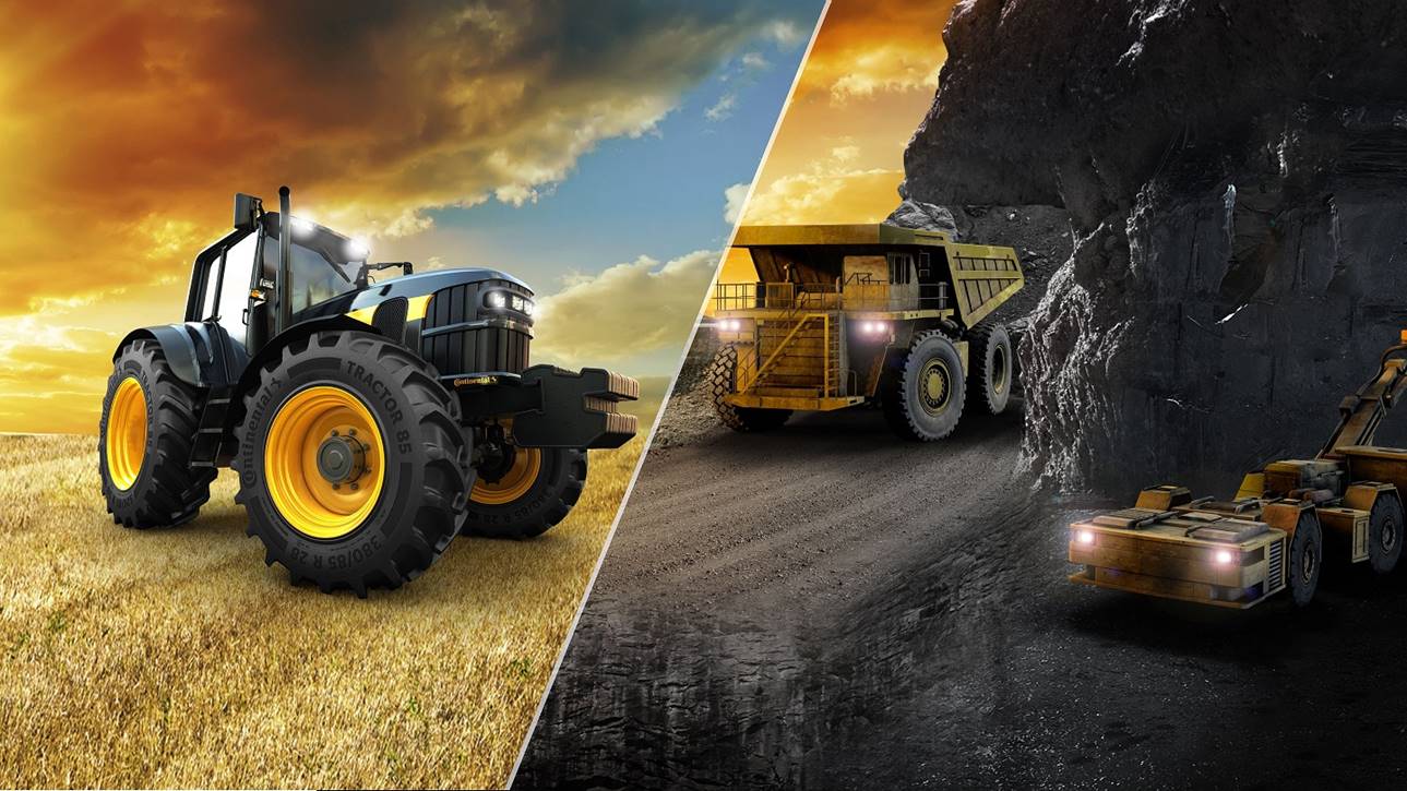 Continental rozwija dział opon do robót ziemnych i dla rolnictwa