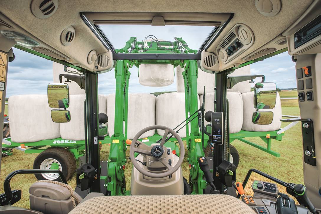 Ciągniki John Deere serii 5R z lepszym wyposażeniem