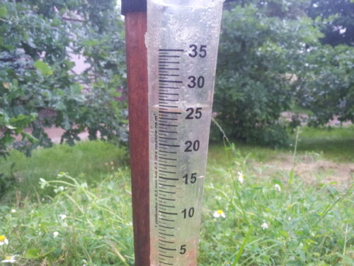 opady, deszczomierz