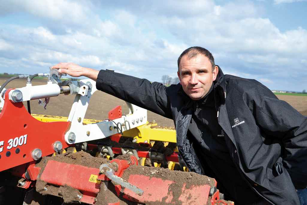 regulacja głębokości agregat TerraDisc 3001