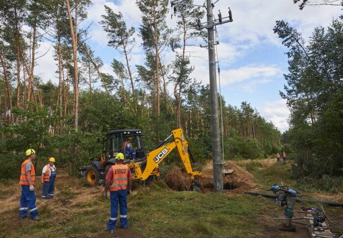 pomorze, chojnice, dostawy prąd, brak prądu, nawałnice