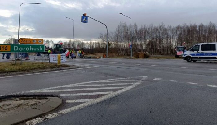 protest rolników, blokady, przejścia graniczne, granica