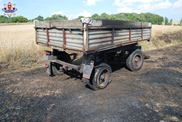 wypadki z udziałem rolników, tragedie na polu, tragedie na drodze, prace polowe, policja, straż pożarna