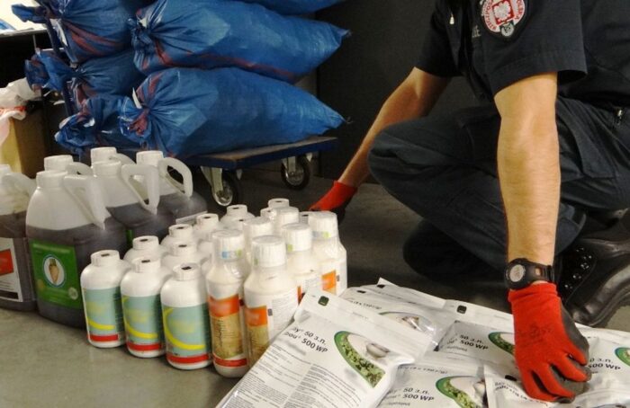 pestycydy, nielegalne środki ochrony roślin, środki ochrony roślin, kas