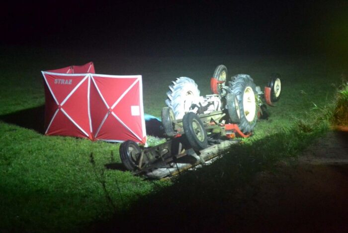 wypadki z udziałem maszyn rolniczych, wypadki na polach, podlasie, powiatr siematycki, powiat suwalski