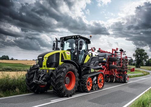 Ciągnik Claas Axion Terra Trac