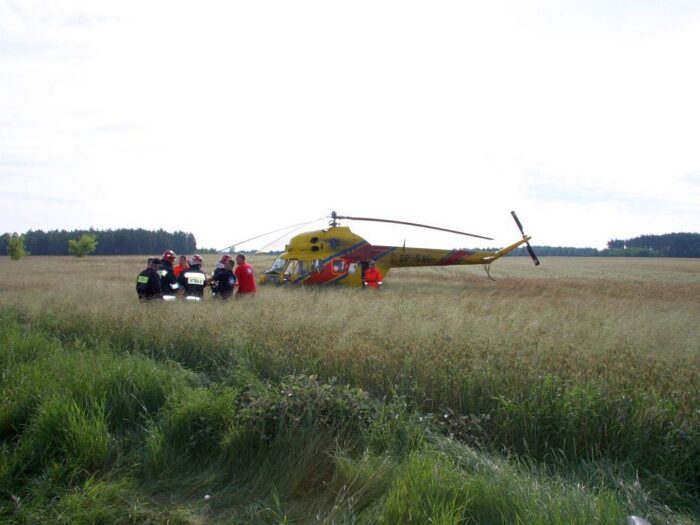 wypadki na polach, tragedie na polach, policja, warmia i mazury, województwo łódzkie