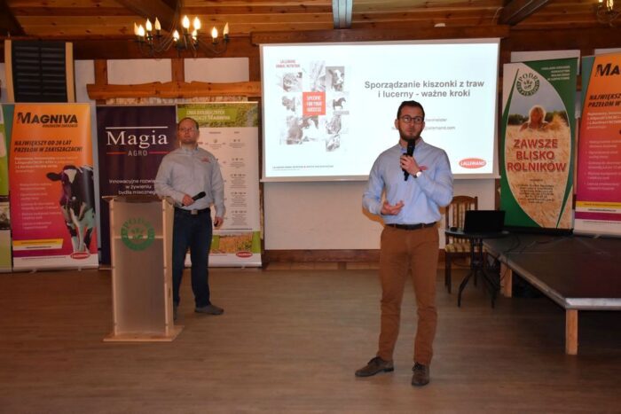 Lallemand, kiszonki z traw i lucerny, konferencja, hodowcy bydła mlecznego, PODR Szepietowo