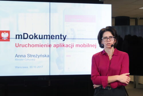 Anna Strężyńska, aplikacja mObywatel, ministerstwo cyfryzacji, mobywatel