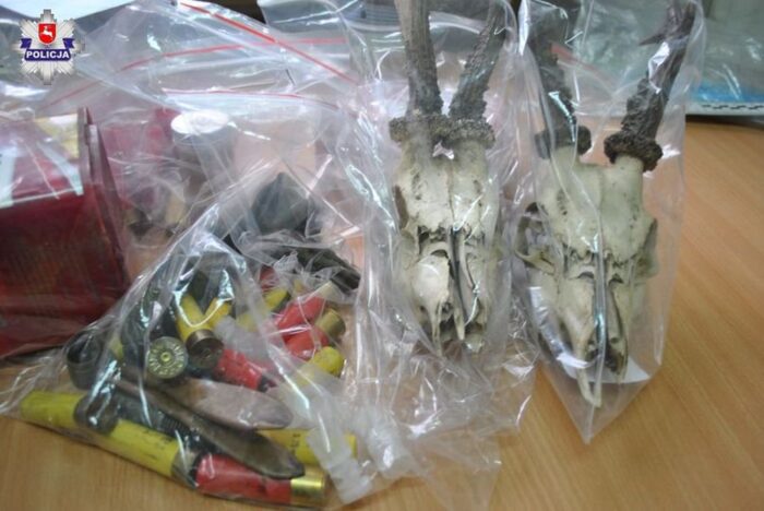 lubelszczyzna, opole lubelskie, międzyrzec podlaski, bezprawne posiadanie broni