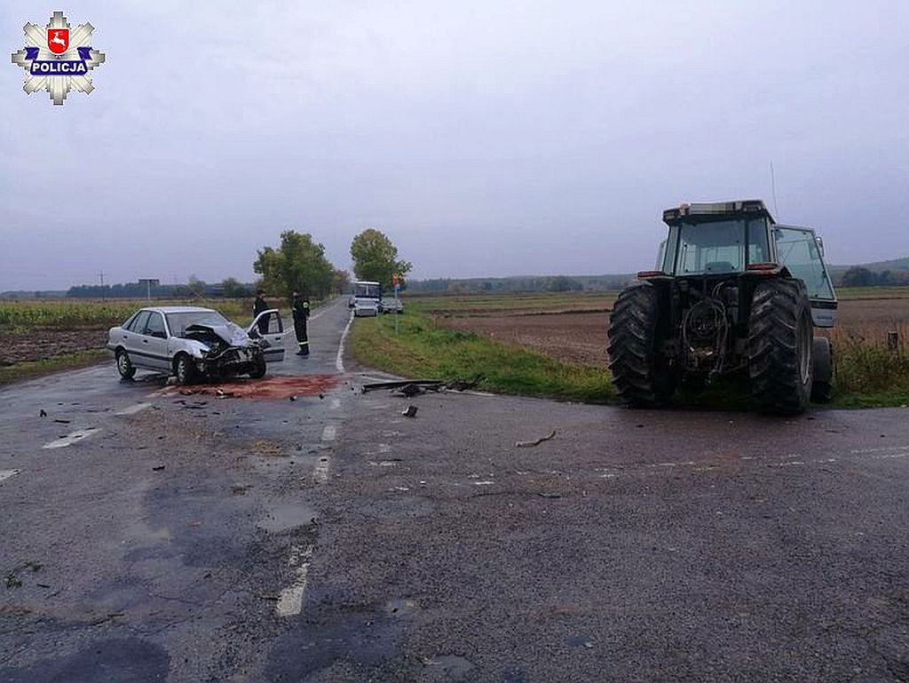 wypadki z udziałem maszyn rolniczych, policja, wypadki na drogach, wielkopolska, małopolska, pomorze, świnie na A2